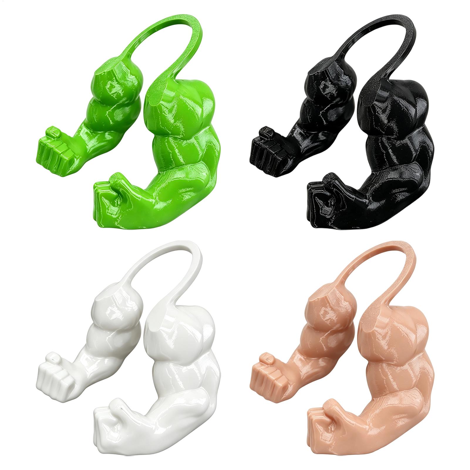 Interactive Squeaky Plush Dog Toy - Komik Kedi Kaslı Kol 3D Baskılı