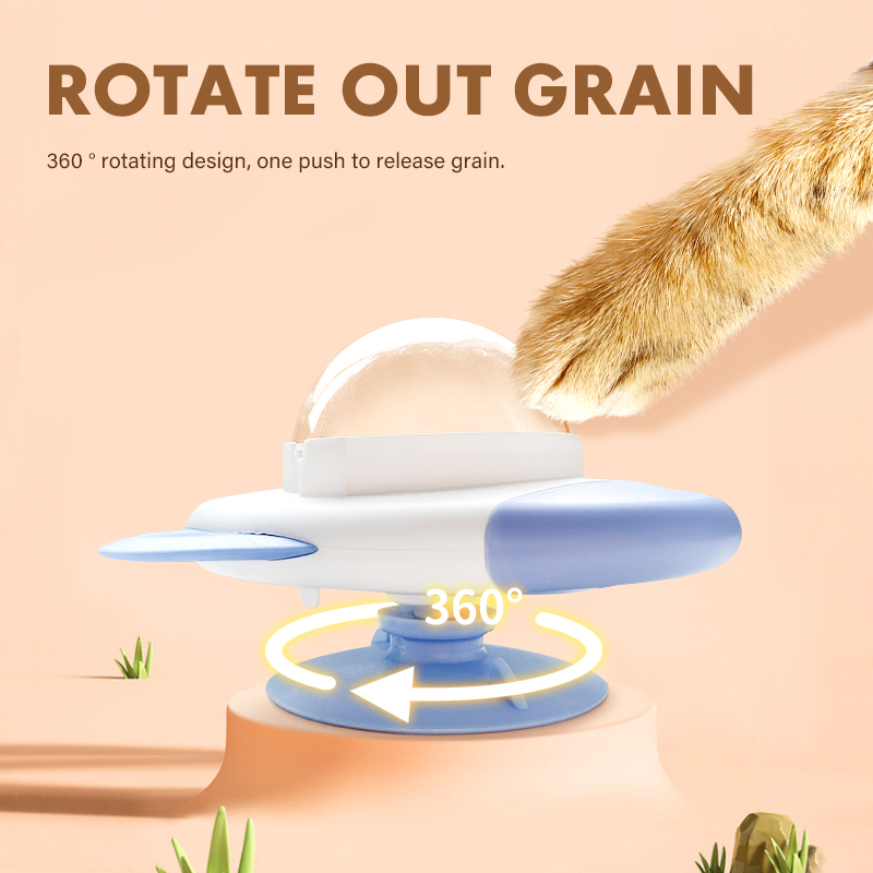Roket Şeklinde Dönen Kedi Köpe - Dog Puzzle Feeder Toy incelemesi ve fiyatı