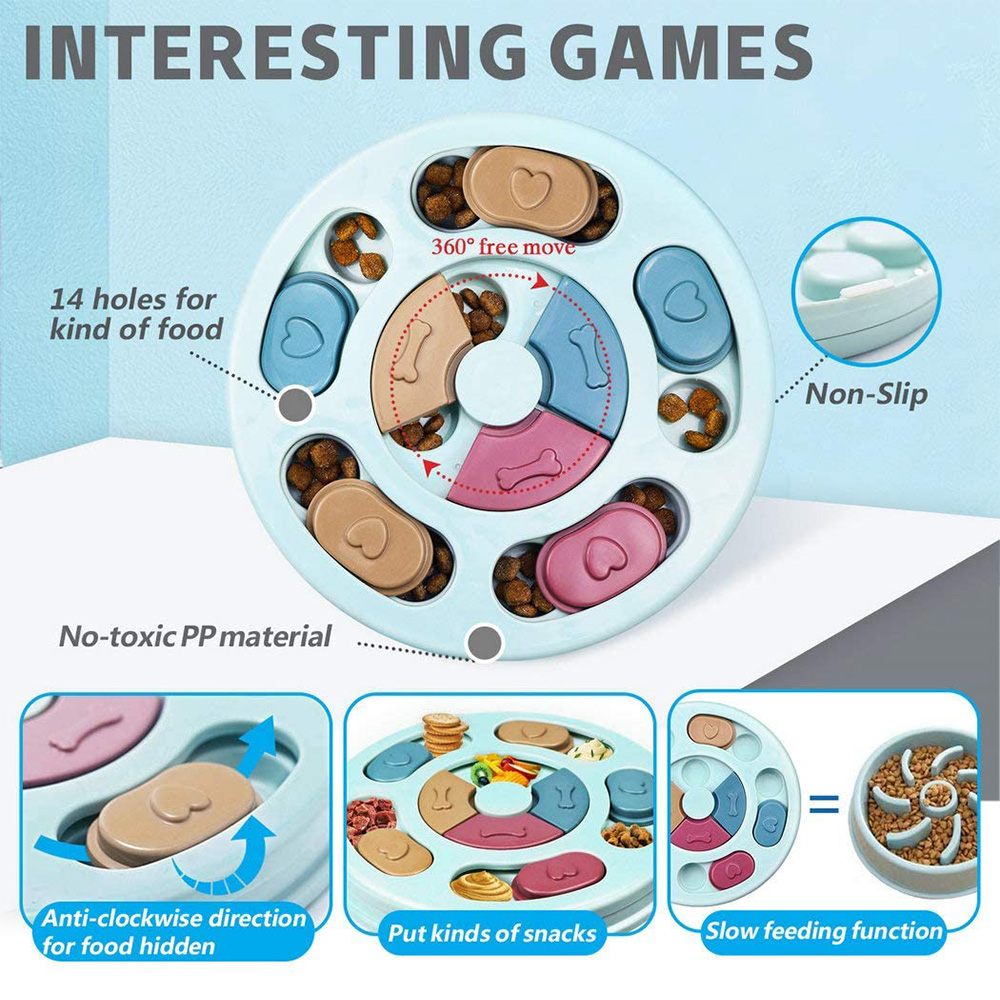 Köpek bulmaca oyuncaklar yavaş - Dog Puzzle Feeder Toy incelemesi ve fiyatı